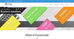 Desktop Screenshot of futurecode.in